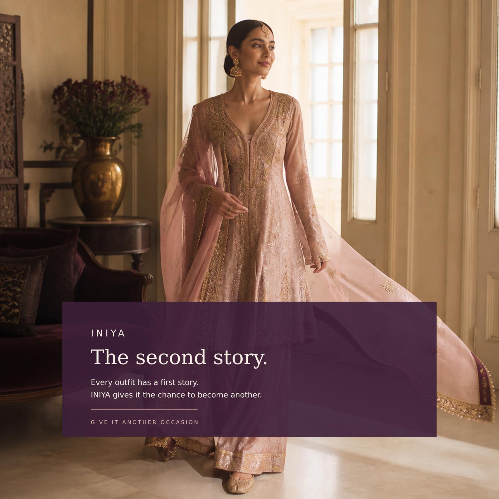 The second story. Every outfit has a first story. Iniya gives it the chance to become another.